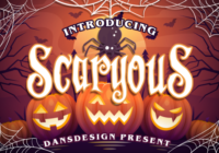 Scaryous Font - Featured Image