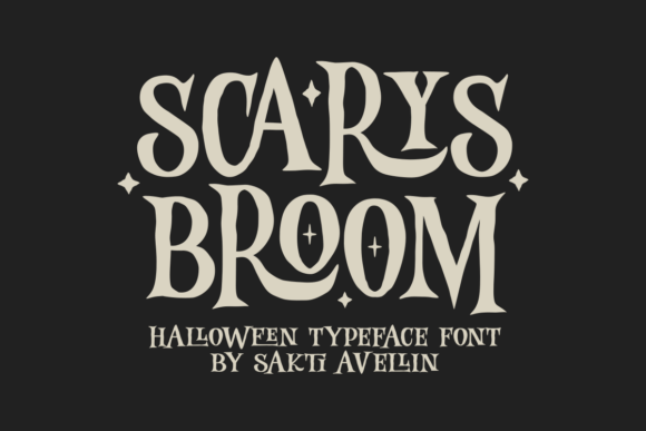 Scarys Broom Font - Featured Image