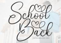 School Back Font - Featured Image
