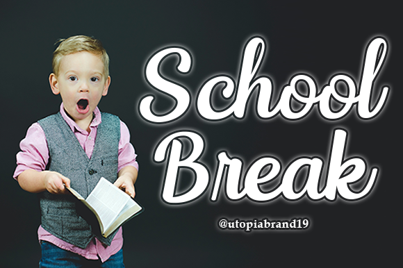 School Break Font - Featured Image