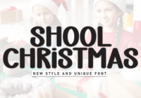 School Christmas Font - Featured Image