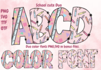School Cute Duo Font - Featured Image