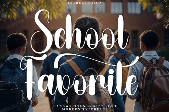 School Favorite Font - Featured Image