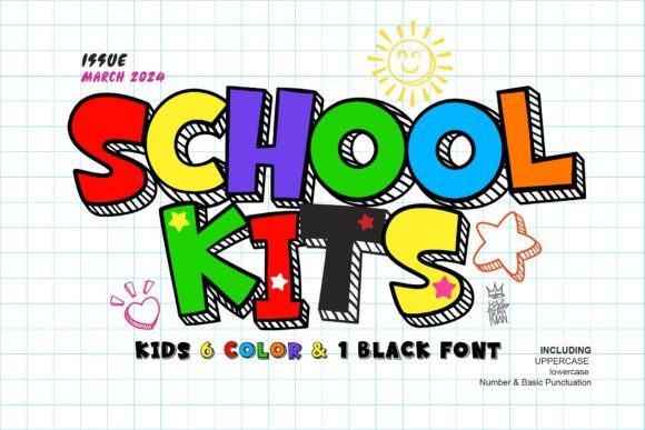 School Kits Font - Featured Image