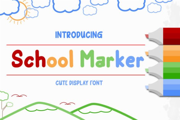 School Marker Font - Featured Image