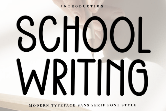 School Writing Font - Featured Image