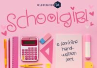 Schoolgirl Font - Featured Image