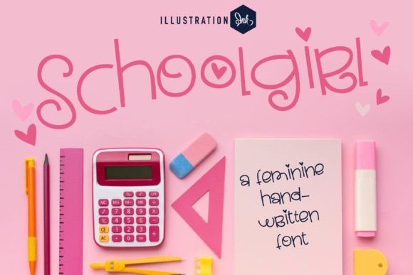 Schoolgirl Font - Featured Image