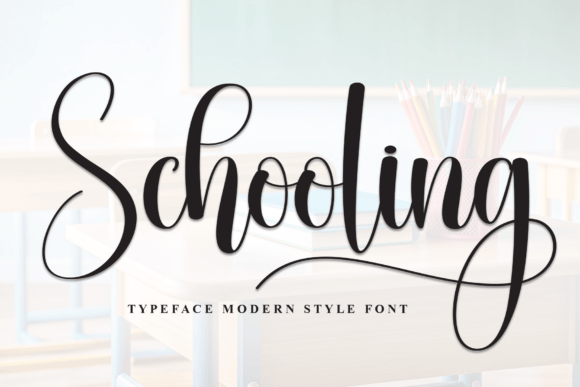 Schooling Font - Featured Image