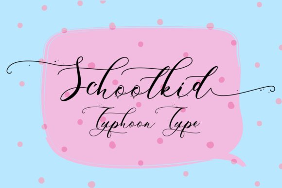 Schoolkid Font - Featured Image