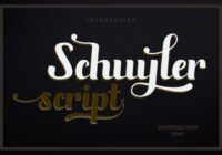 Schuyler Script Font - Featured Image