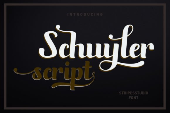 Schuyler Script Font - Featured Image