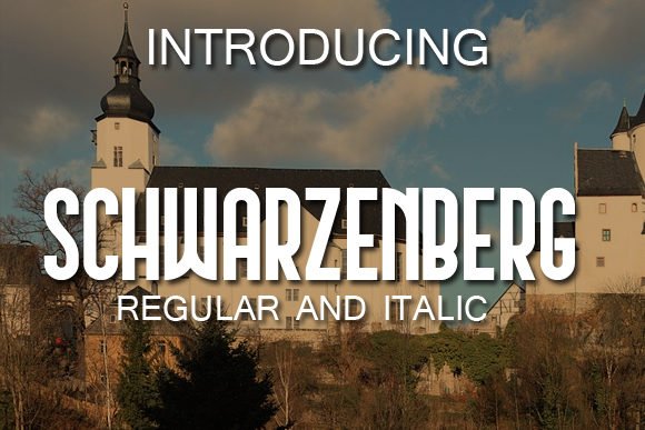 Schwarzenberg Font - Featured Image