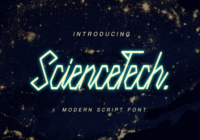 Science Tech Font - Featured Image