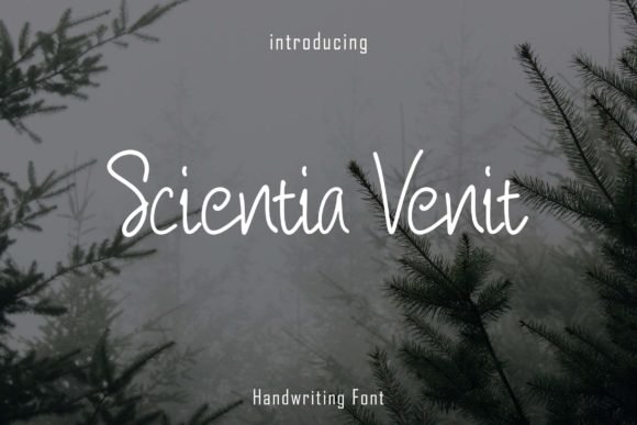 Scientia Venit Font - Featured Image