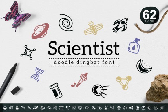 Scientist Font - Featured Image