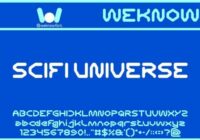 Scifi Universe Font - Featured Image