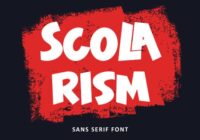 Scolarism Font - Featured Image