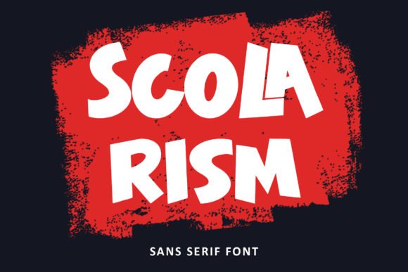 Scolarism Font - Featured Image