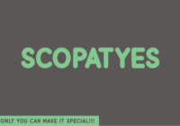 Scopatyes Font - Featured Image