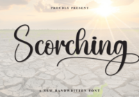 Scorching Font - Featured Image