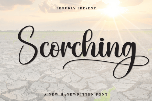 Scorching Font - Featured Image