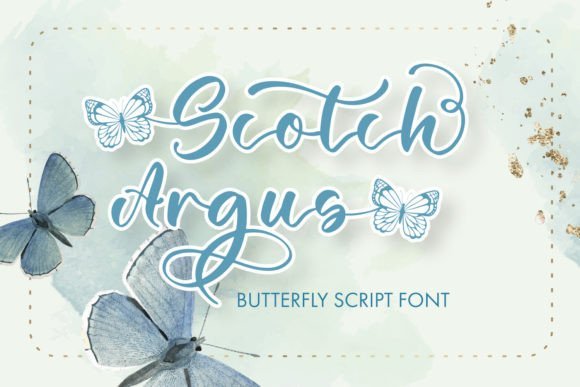 Scotch Argus Font - Featured Image