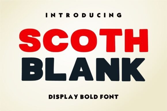 Scotch Lank Font - Featured Image