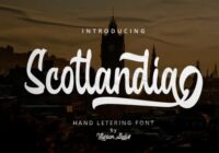 Scotlandia Font - Featured Image