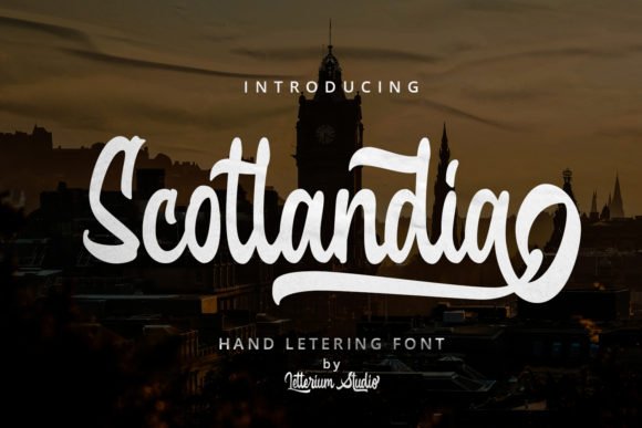 Scotlandia Font - Featured Image
