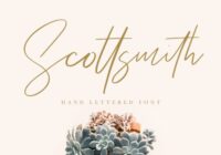Scottsmith Font - Featured Image
