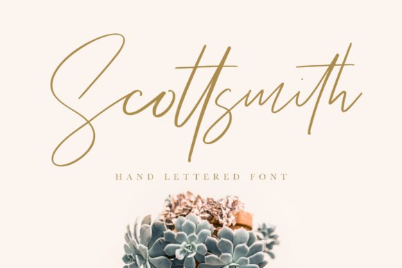 Scottsmith Font - Featured Image