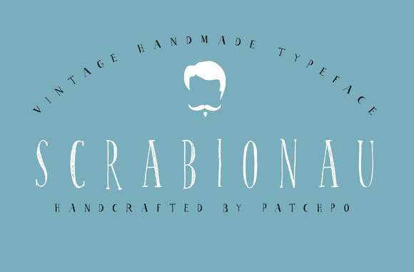 Scrabionau Font - Featured Image