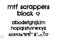 Scrappers Block Font - Featured Image