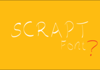 Scrapt Font - Featured Image