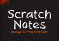 Scratch Note Font - Featured Image