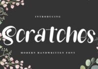Scratches Font - Featured Image