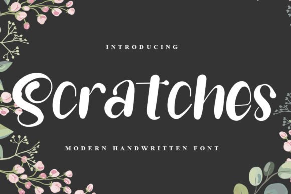 Scratches Font - Featured Image