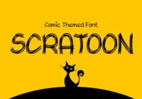 Scratoon Font - Featured Image