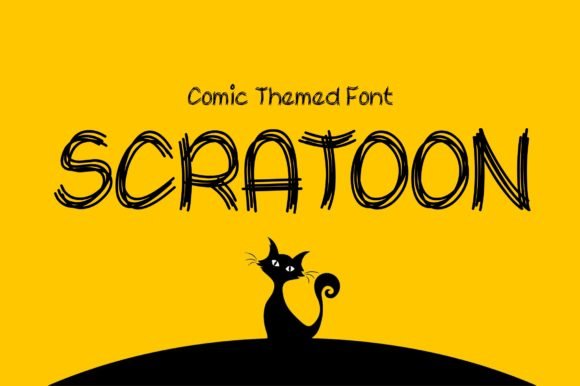 Scratoon Font - Featured Image