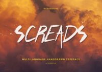 Screads Font - Featured Image