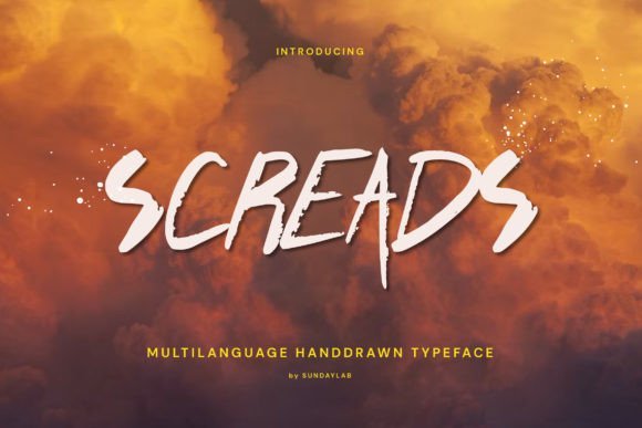 Screads Font - Featured Image