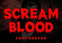Scream Blood Font - Featured Image