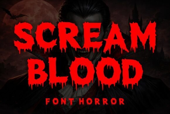 Scream Blood Font - Featured Image