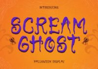 Scream Ghost Font - Featured Image