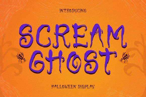Scream Ghost Font - Featured Image