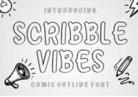 Scribble Vibes Font - Featured Image