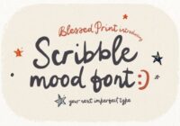 Scribblemood Regular Font - Featured Image