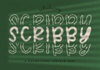 Scribby Font - Featured Image