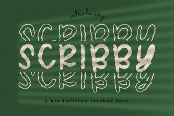 Scribby Font - Featured Image